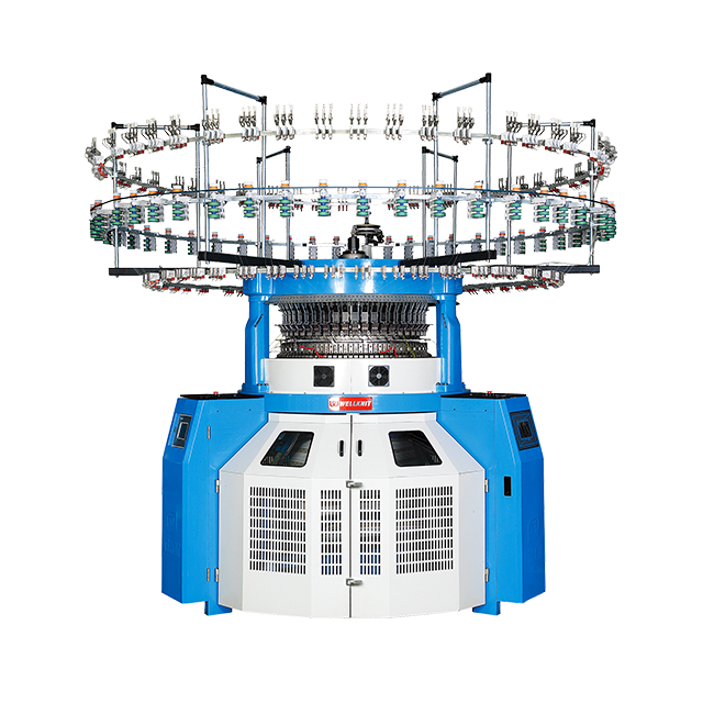 Double Computerized Jacquard Auto-stripper Circular Knitting Machine